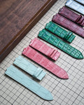 Bespoke Custom Order handcrafted alligator watch strap
