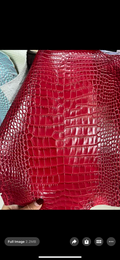 Crimson Red leather reference