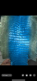 Electric Blue leather reference