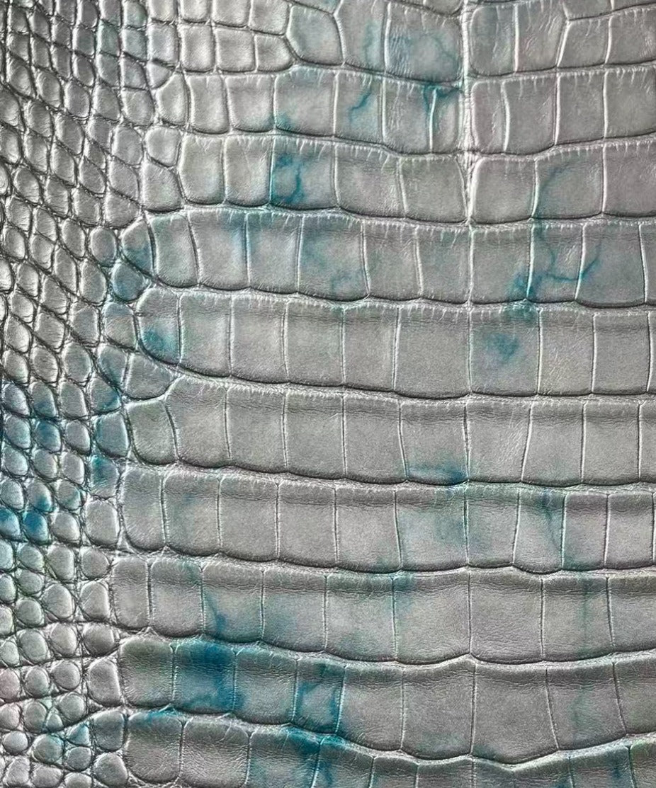 Silver Seafoam leather reference
