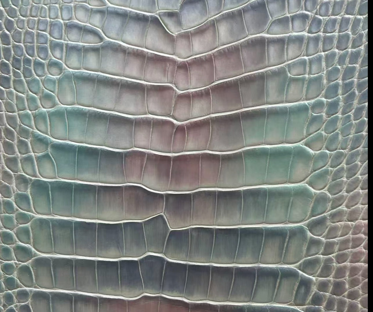 Seafoam Rose leather reference
