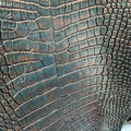 Bronze Teal 02 leather reference
