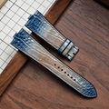 Arctic Sapphire alligator strap