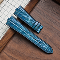 Ocean Blue alligator strap